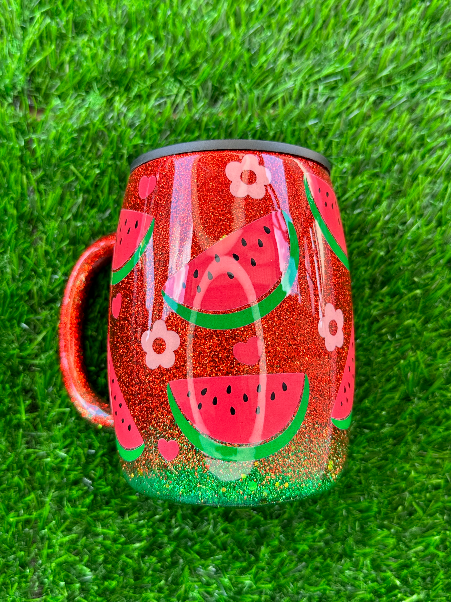 Watermelon - Epoxy Tumbler Mug
