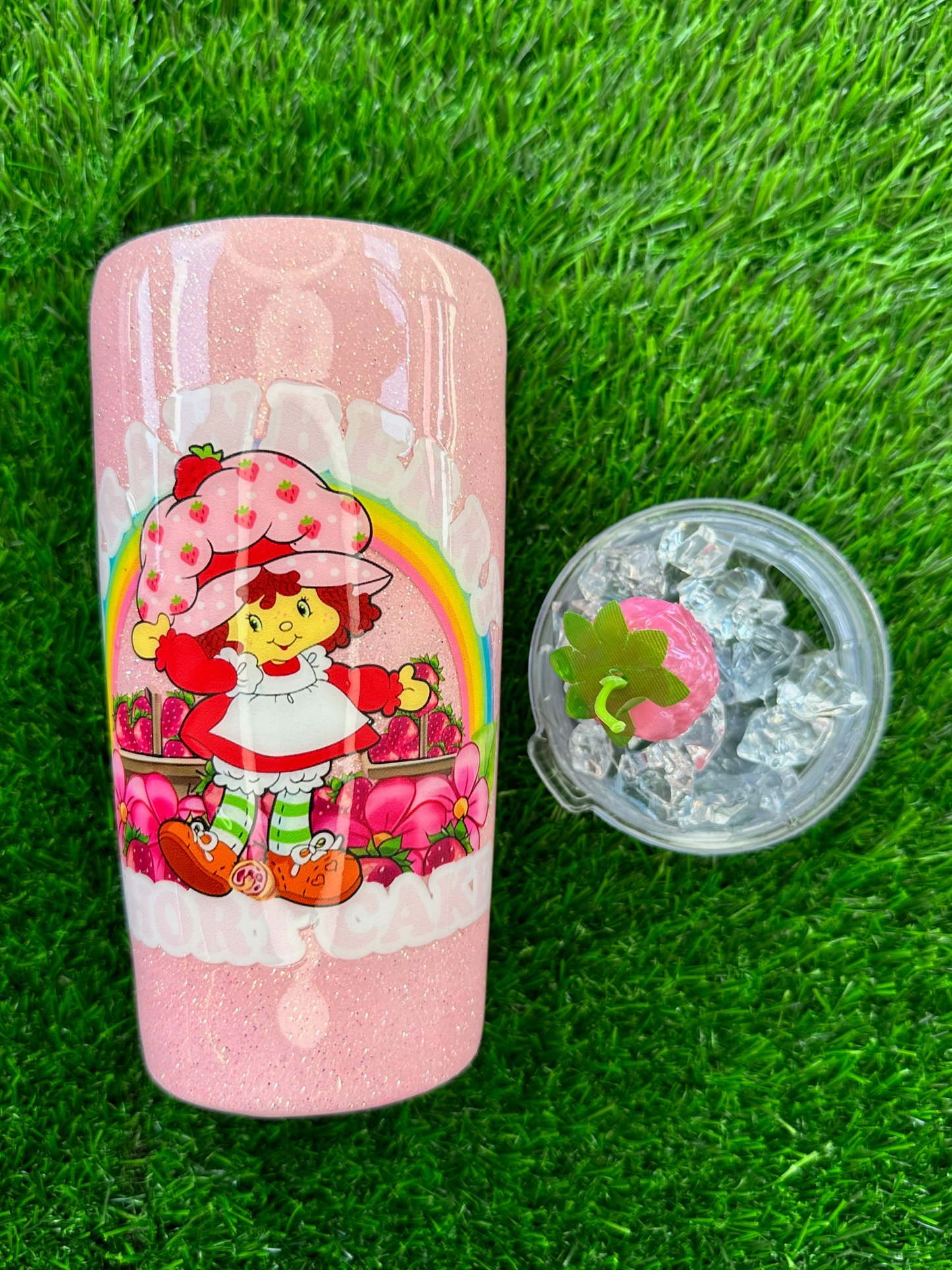 Strawberry Shortcake Epoxy Tumbler
