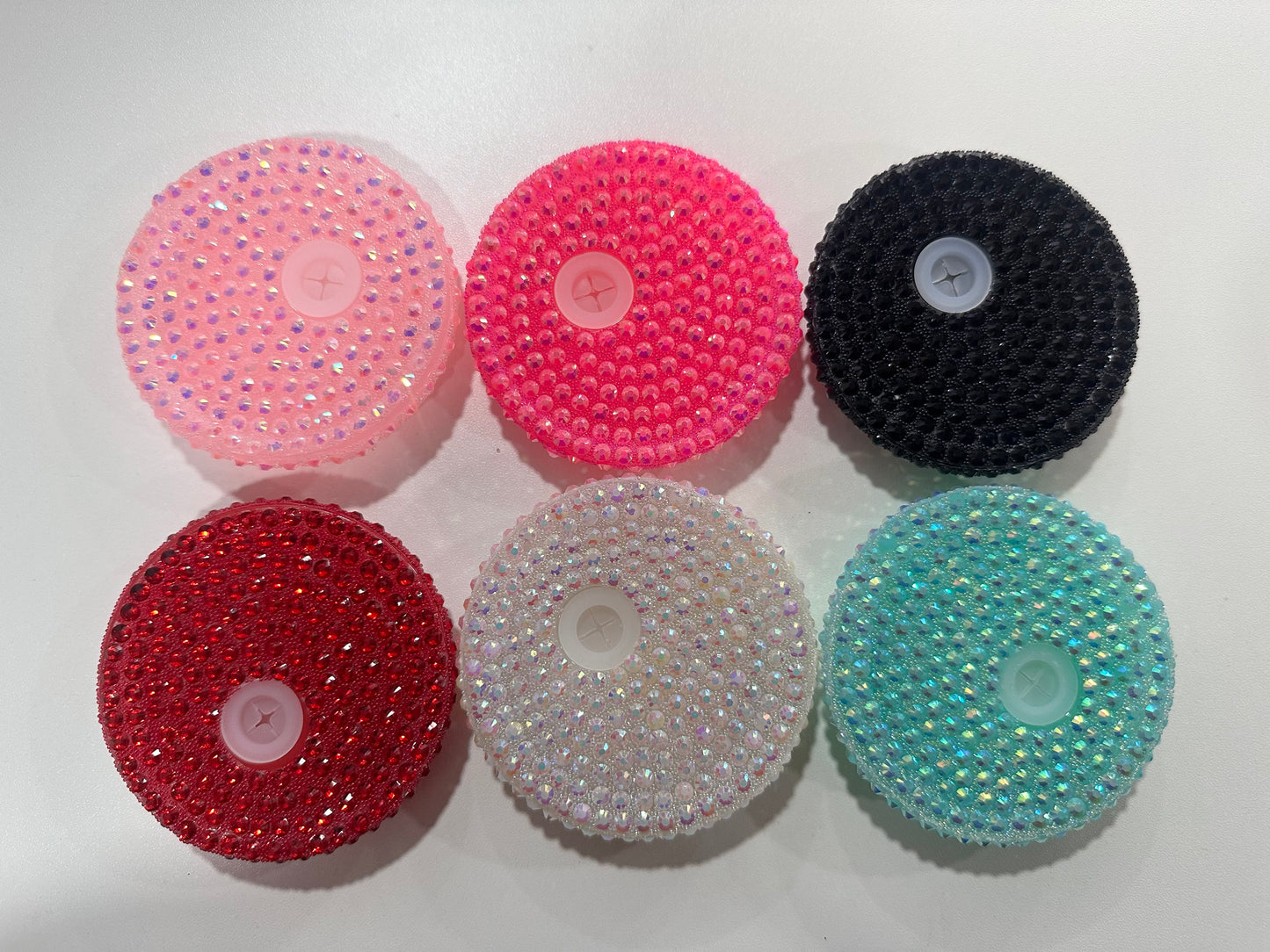 Rhinestone Lids