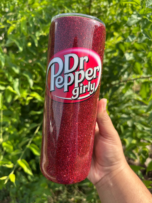 Dr. Pepper Girly Tumbler