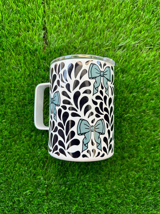 Talavera Bow Tumbler Mug