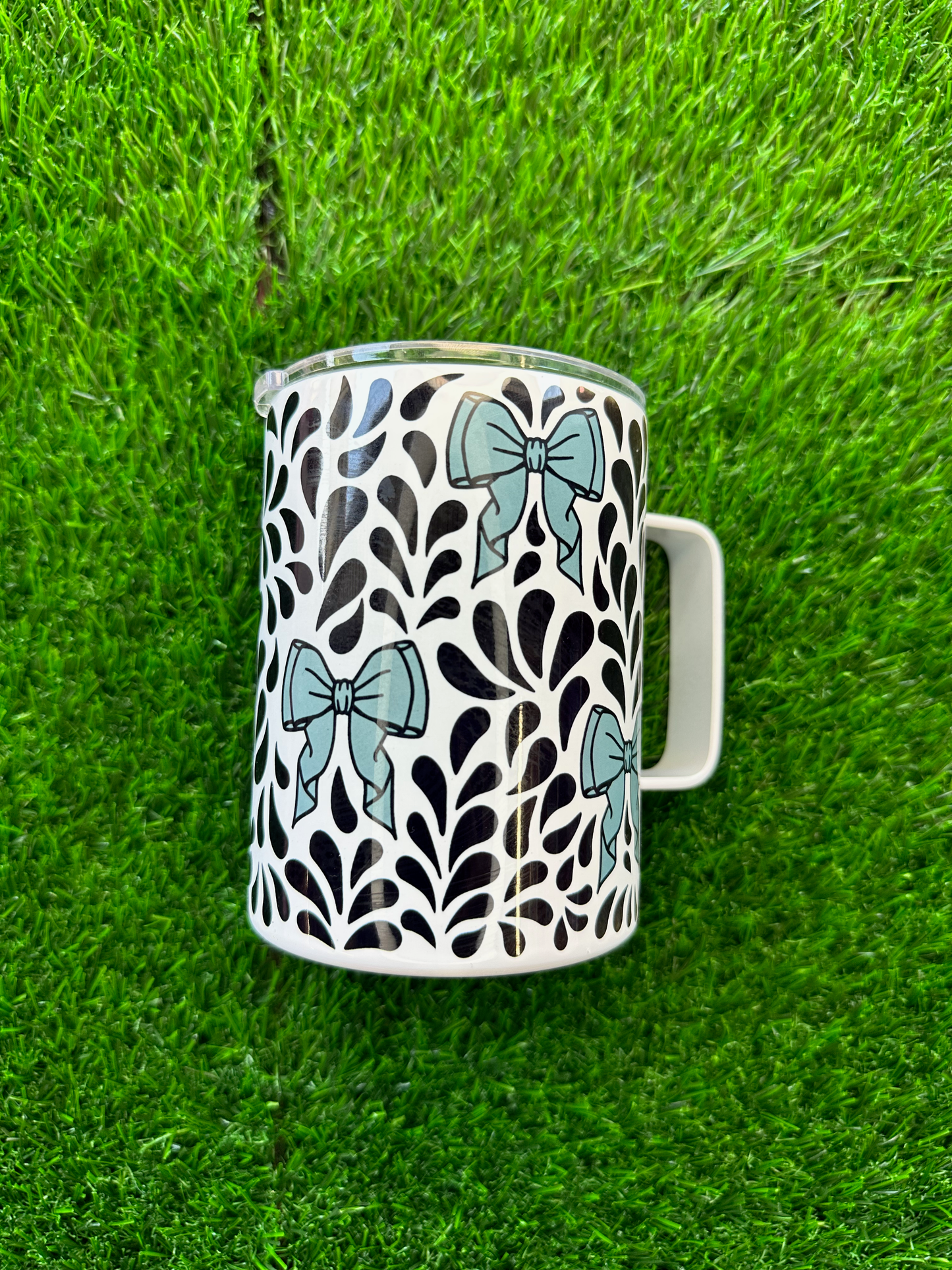 Talavera Bow Tumbler Mug