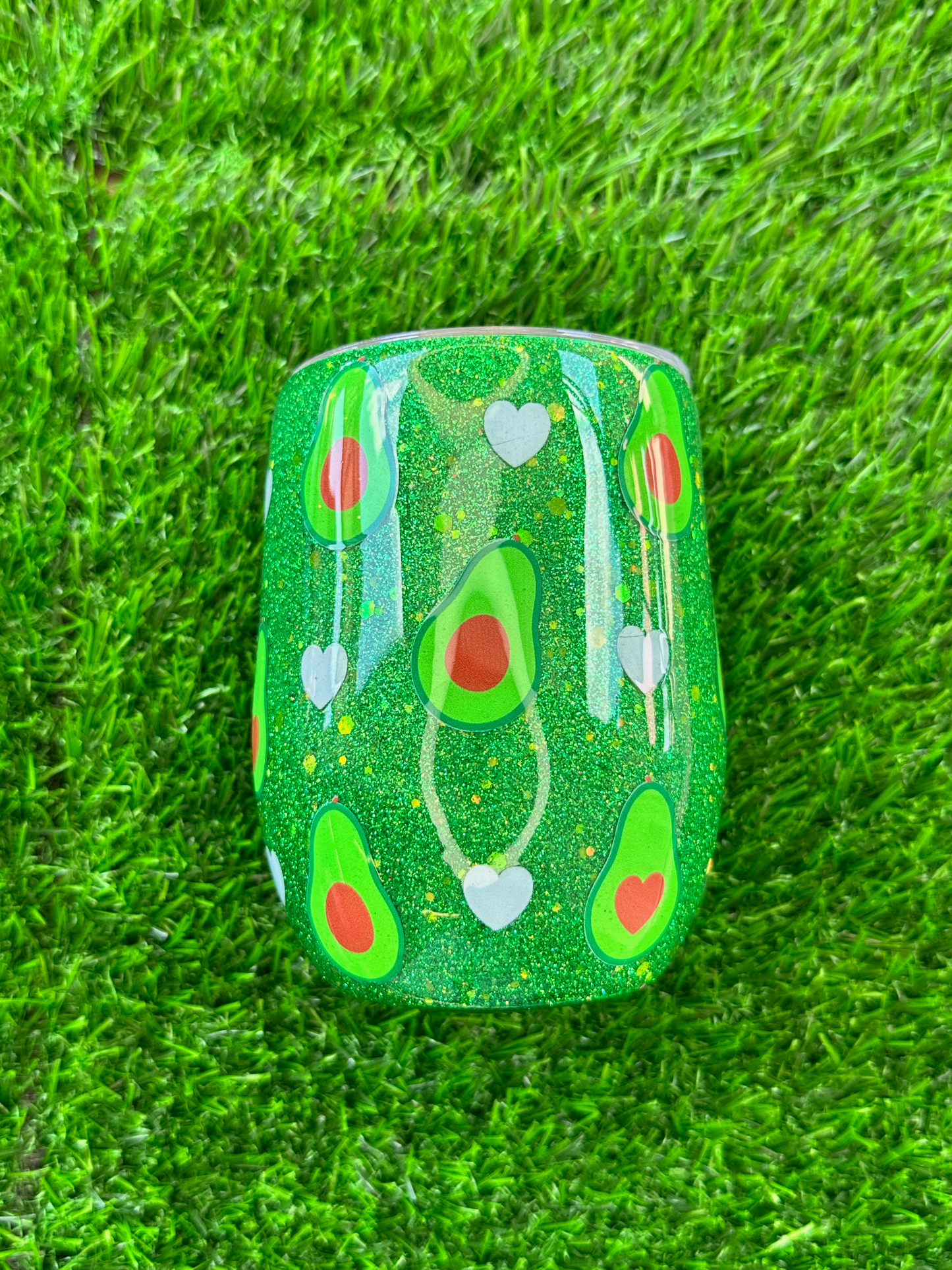 Avocado - Epoxy Wine Tumbler