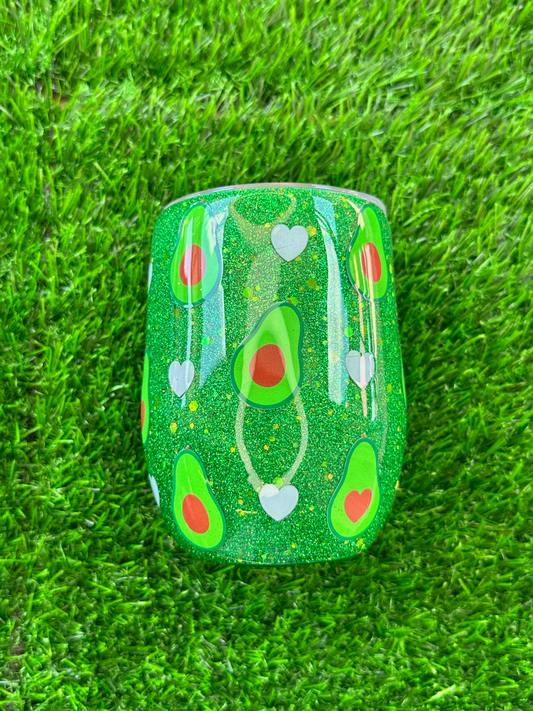 Avocado - Epoxy Wine Tumbler