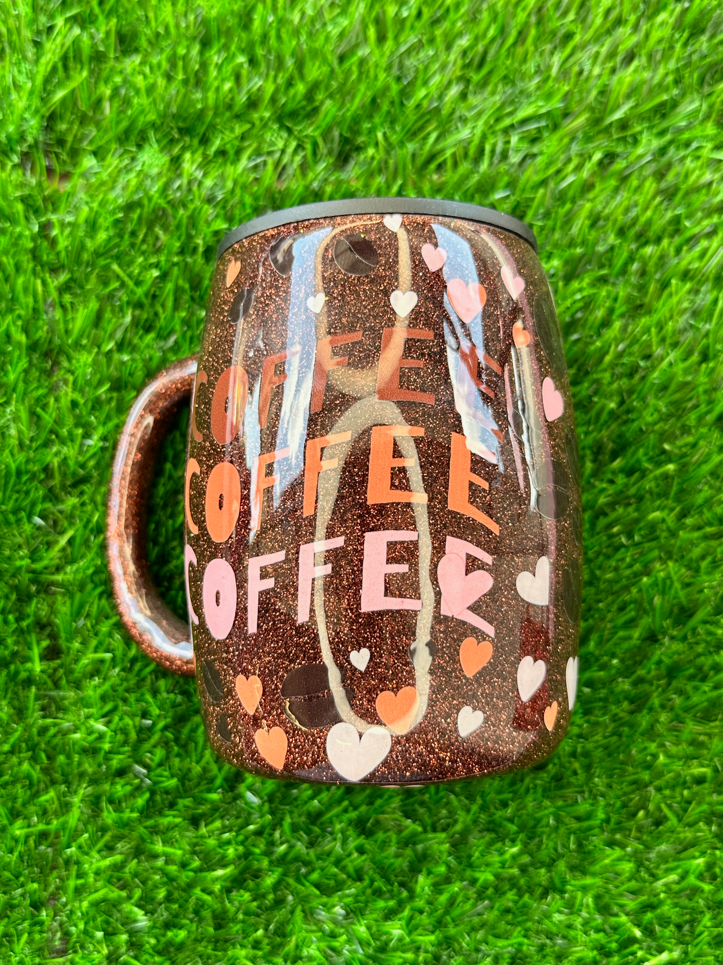 Coffee Coffee Coffee - Epoxy Tumbler Mug