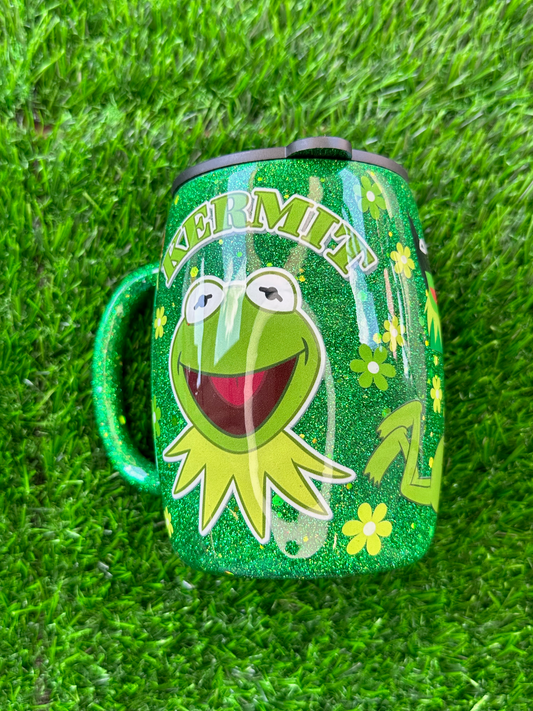 Kerm Frog - Epoxy Tumbler Mug