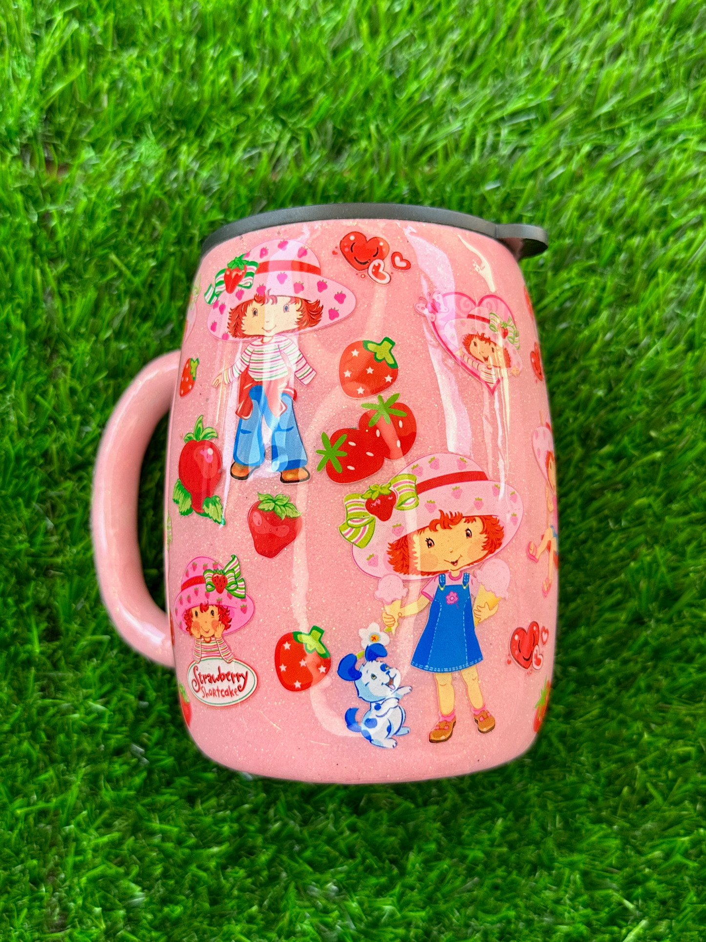 Strawberry Shortcake - Epoxy Tumbler Mug