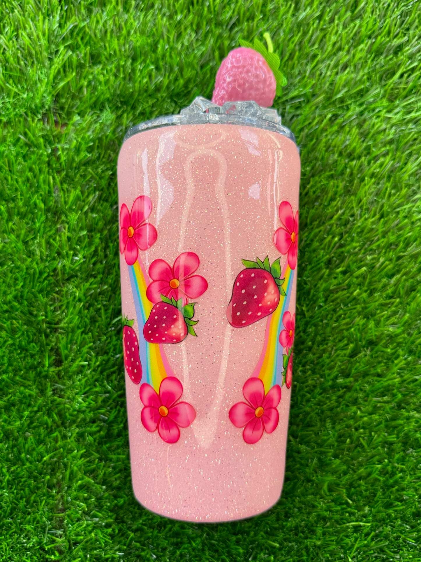 Strawberry Shortcake Epoxy Tumbler