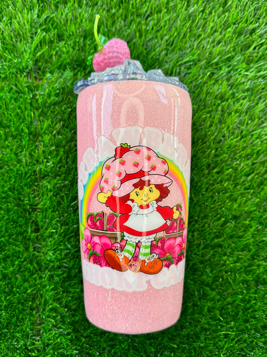 Strawberry Shortcake Epoxy Tumbler