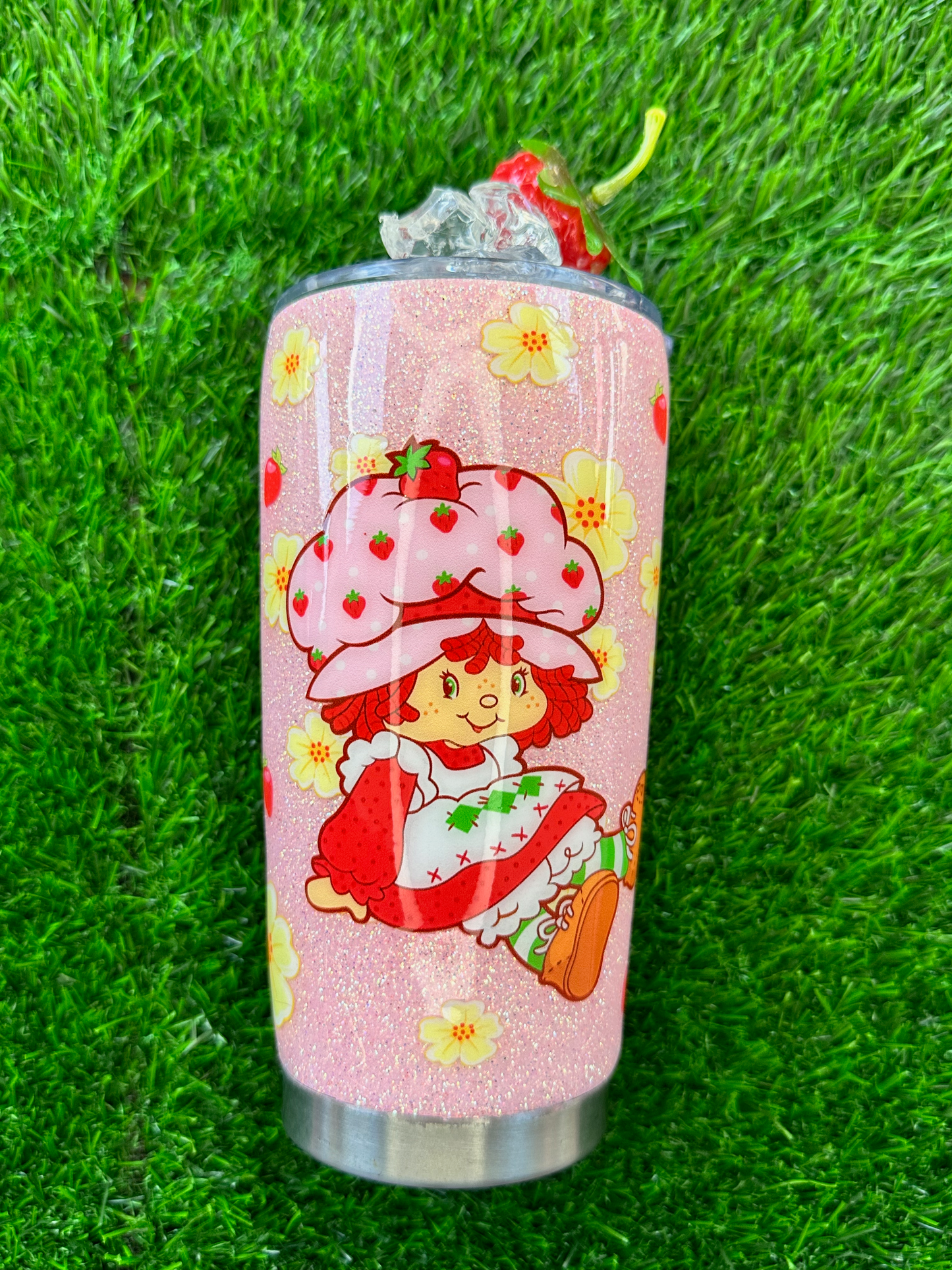 Strawberry Shortcake Epoxy Tumbler