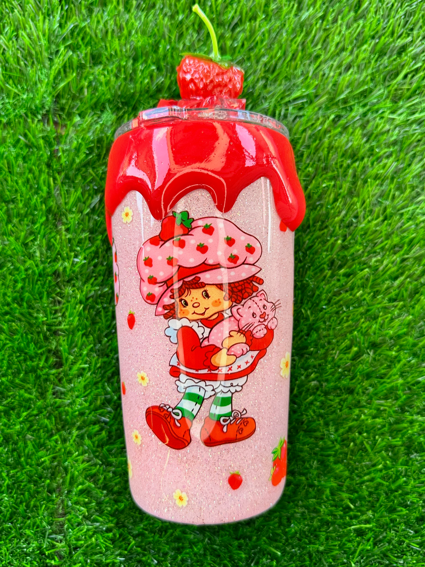 Strawberry Shortcake Epoxy Tumbler